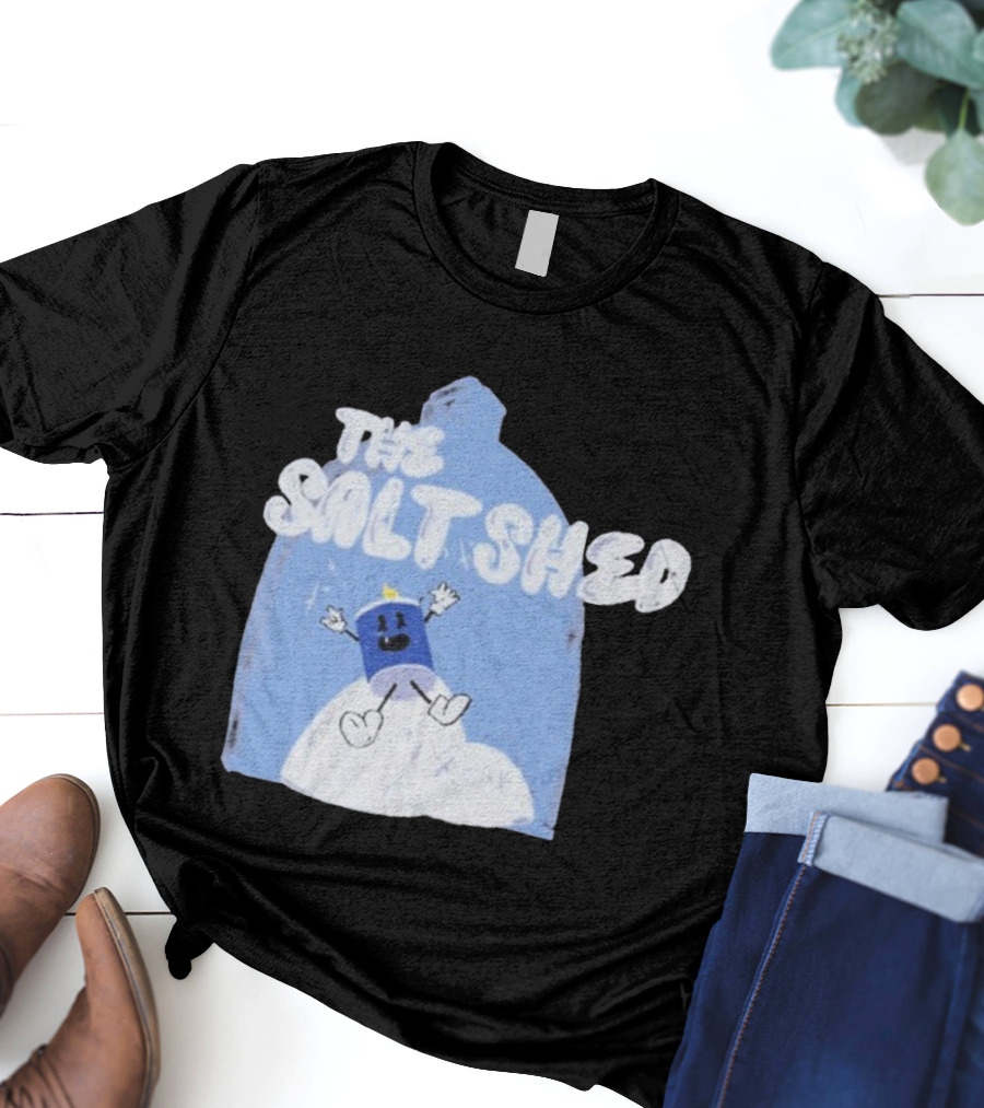 THE SALT SHED LIL SALTY FUN CHARACTER 디자인 T-Shirt
