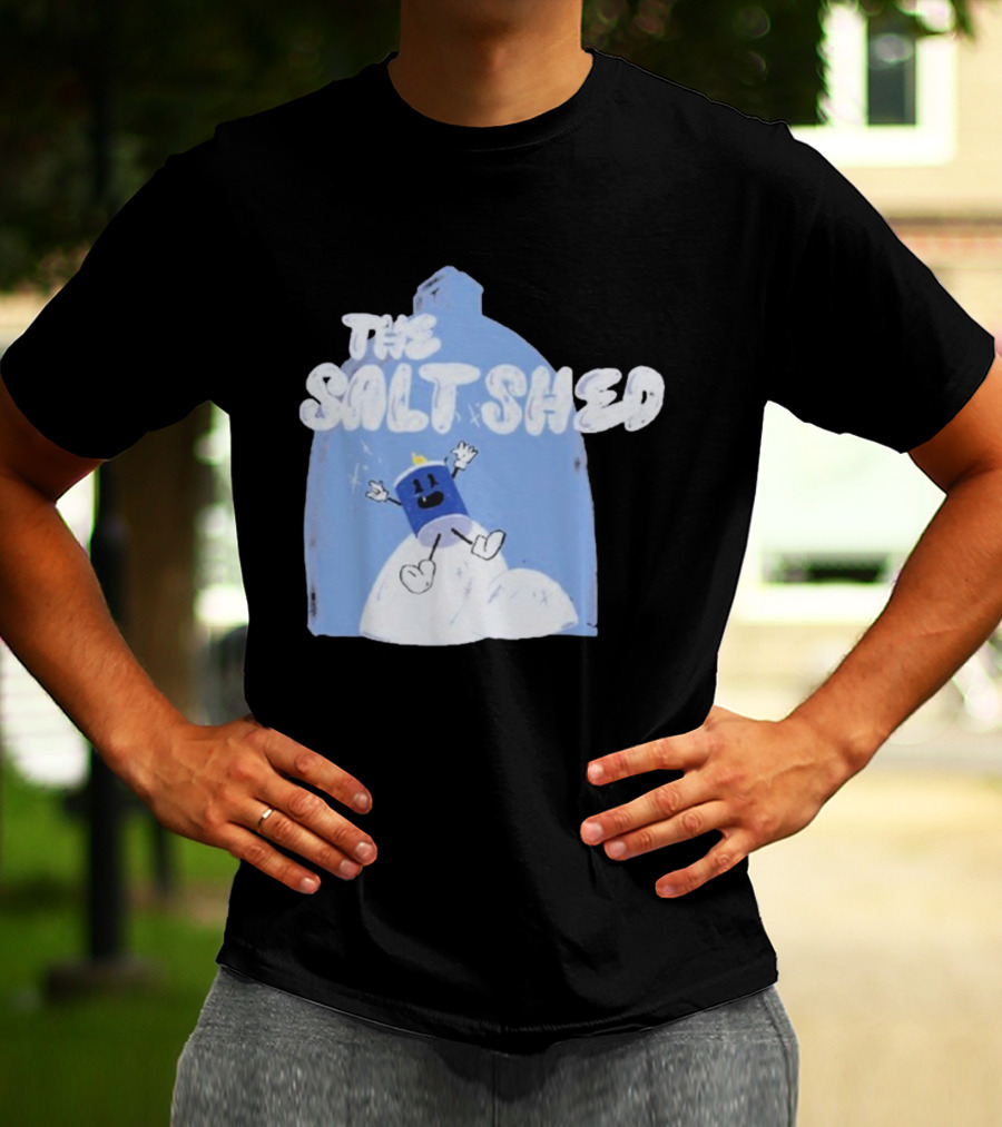 THE SALT SHED LIL SALTY FUN CHARACTER 디자인 T-Shirt