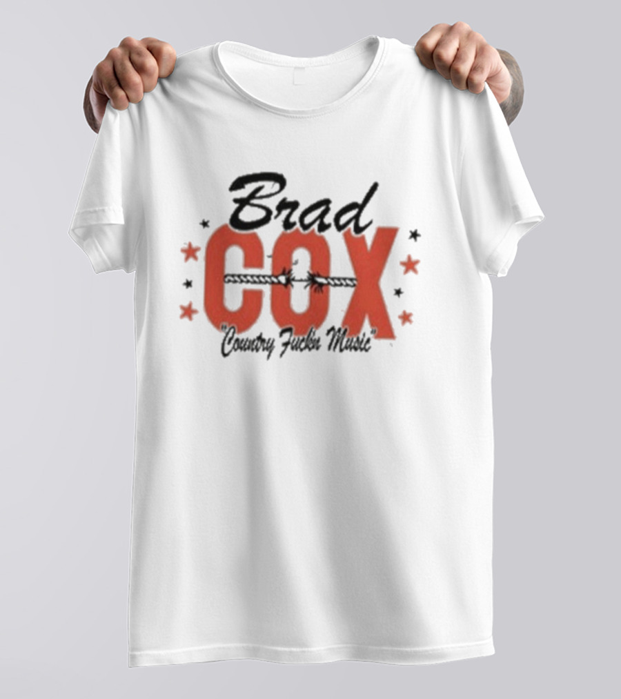 Brad Cox Country Fuckin Music Stars T-Shirt