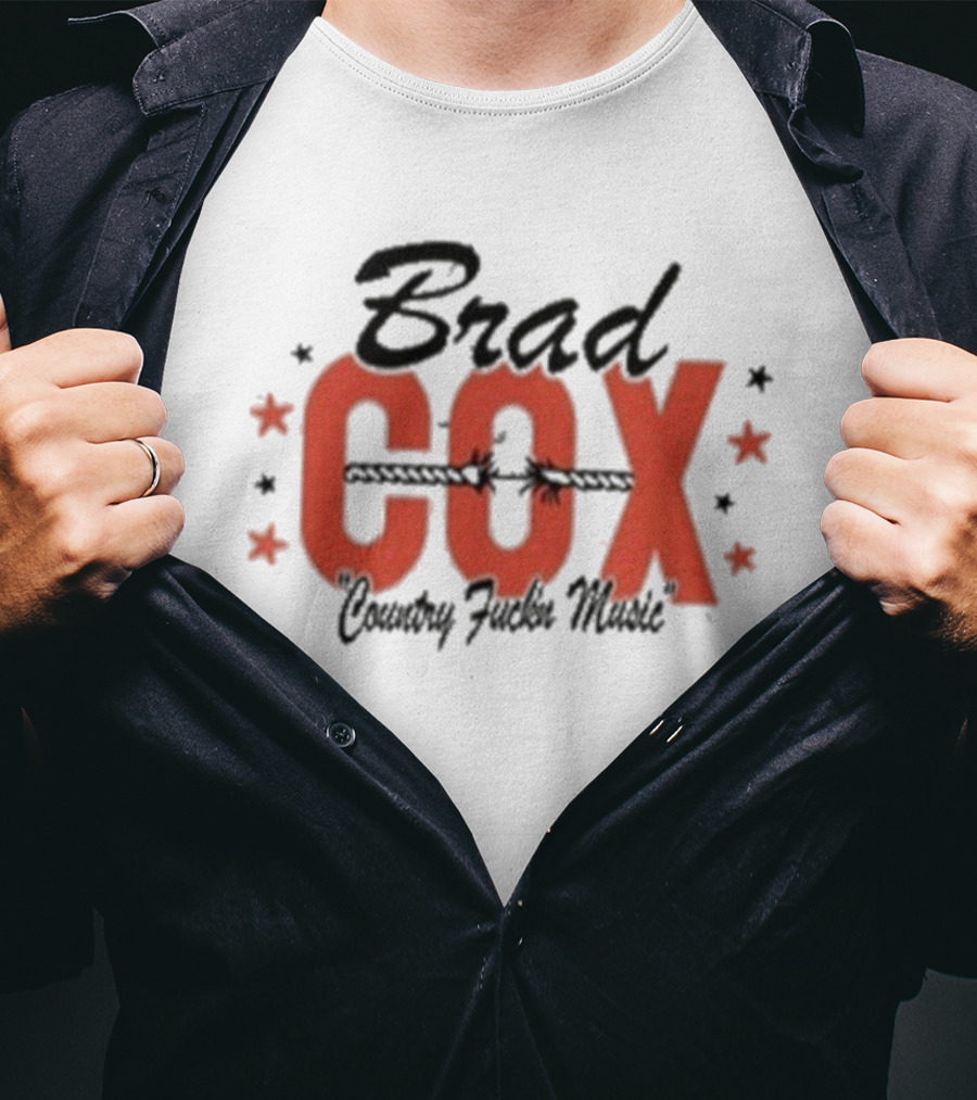 Brad Cox Country Fuckin Music Stars T-Shirt