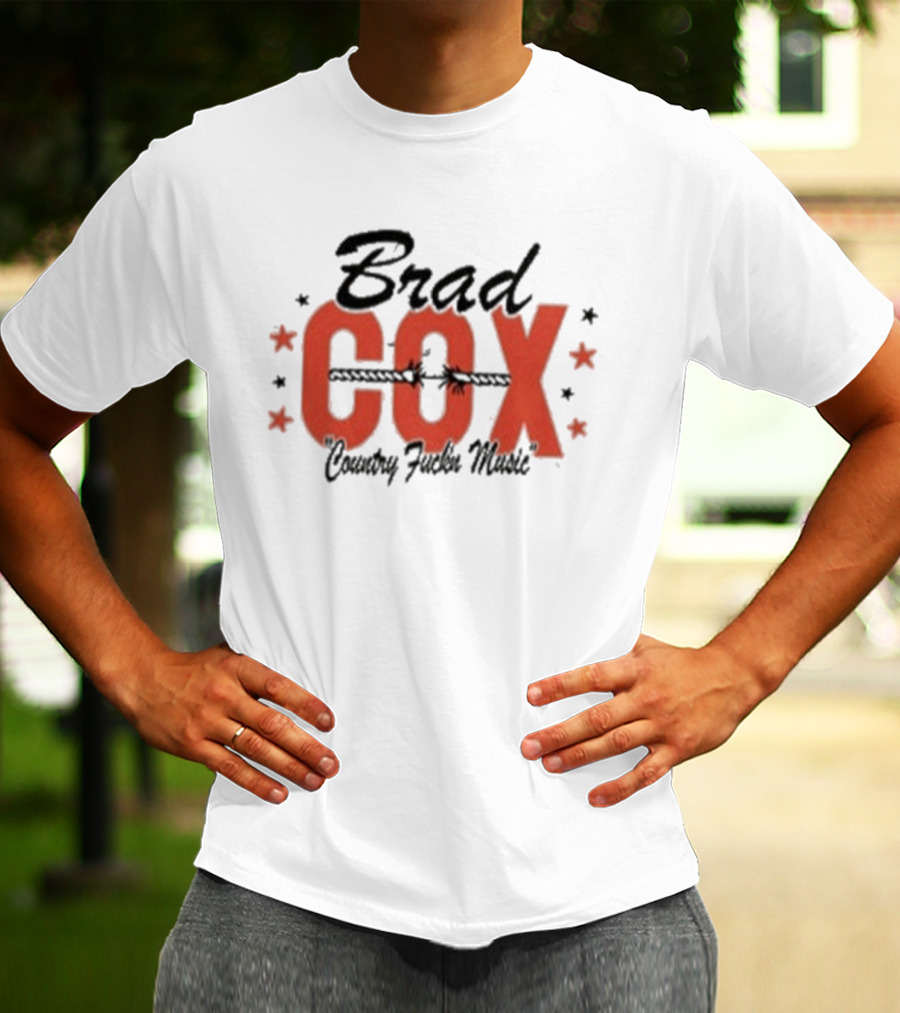 Brad Cox Country Fuckin Music Stars T-Shirt