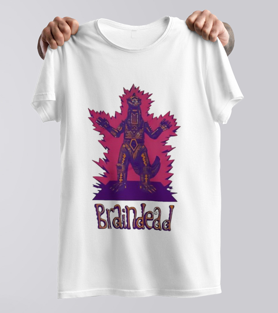 Braindead Godzilla Mechagodzilla Collaboration T-Shirt