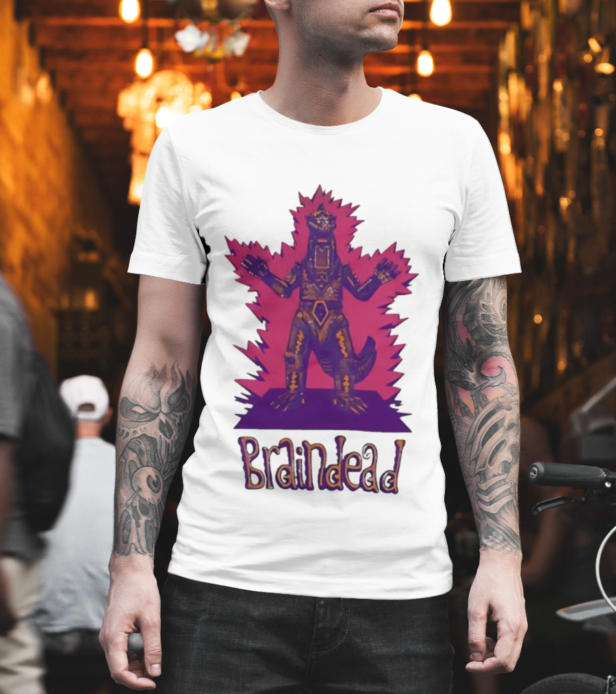 Braindead Godzilla Mechagodzilla Collaboration T-Shirt