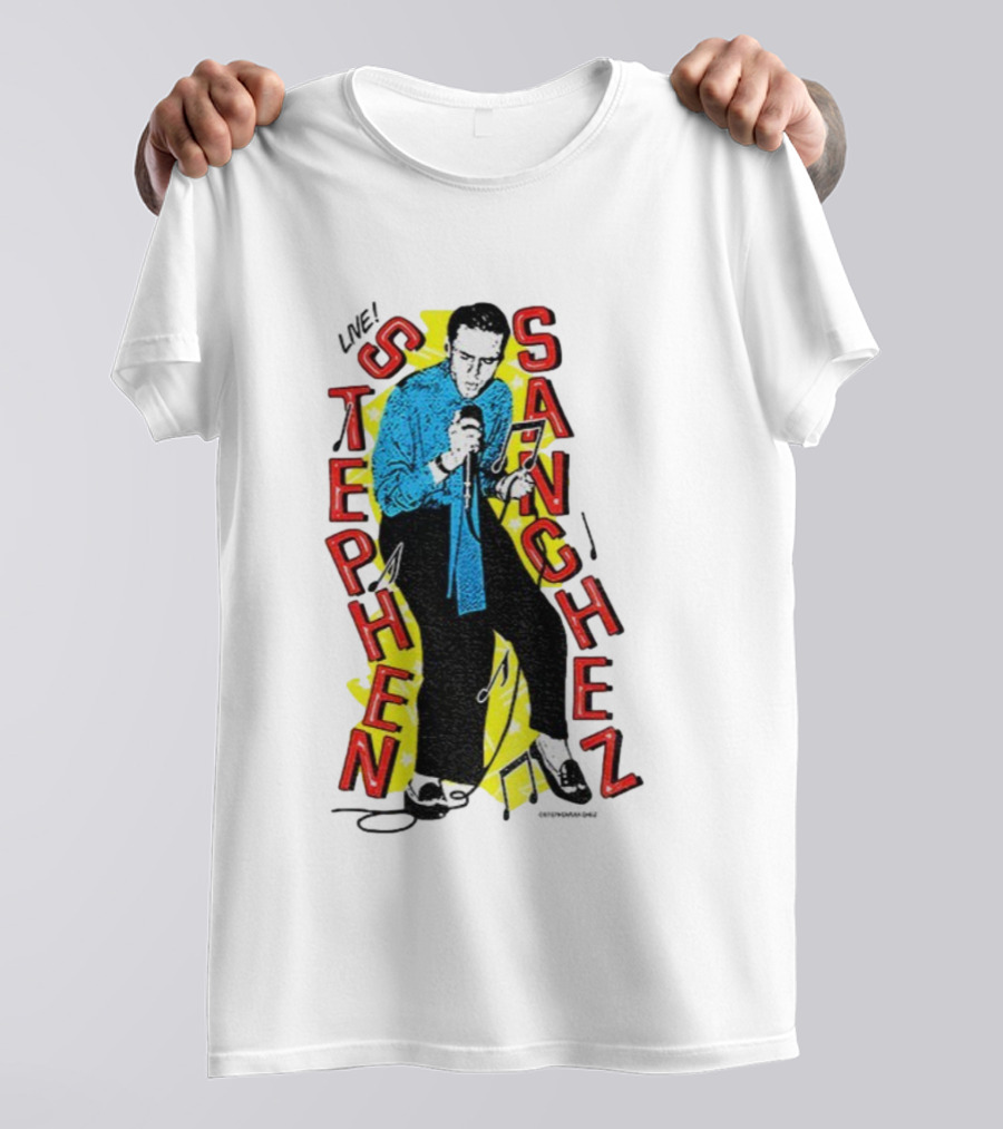 Stephen Sanchez Retro Music Performance Stephen Sanchez The Connie Co Show T-Shirt