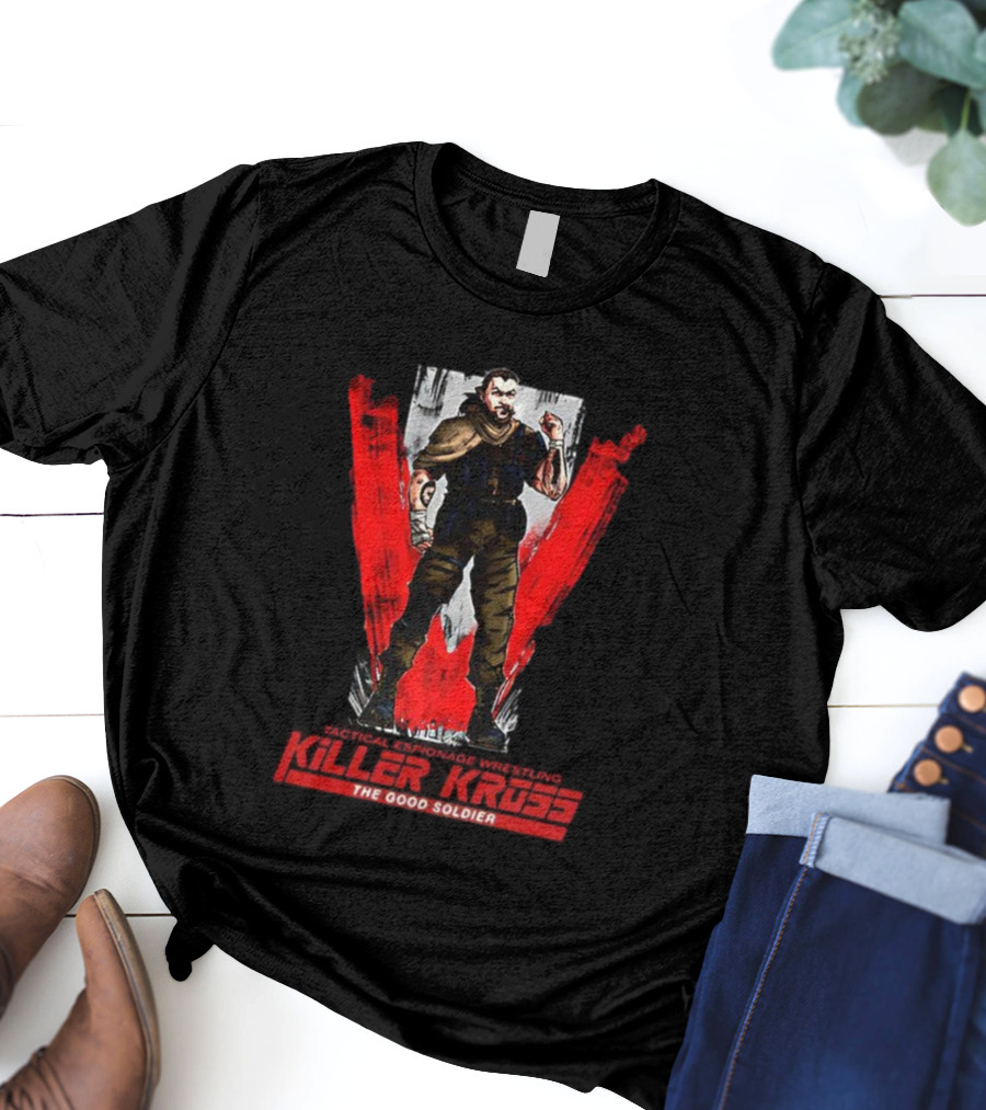 Killer Kross WWE The Good Soldier Wrestling Character T-Shirt