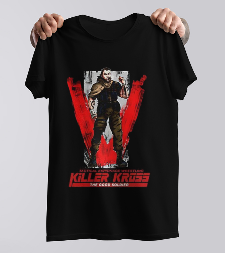 Killer Kross WWE The Good Soldier Wrestling Character T-Shirt