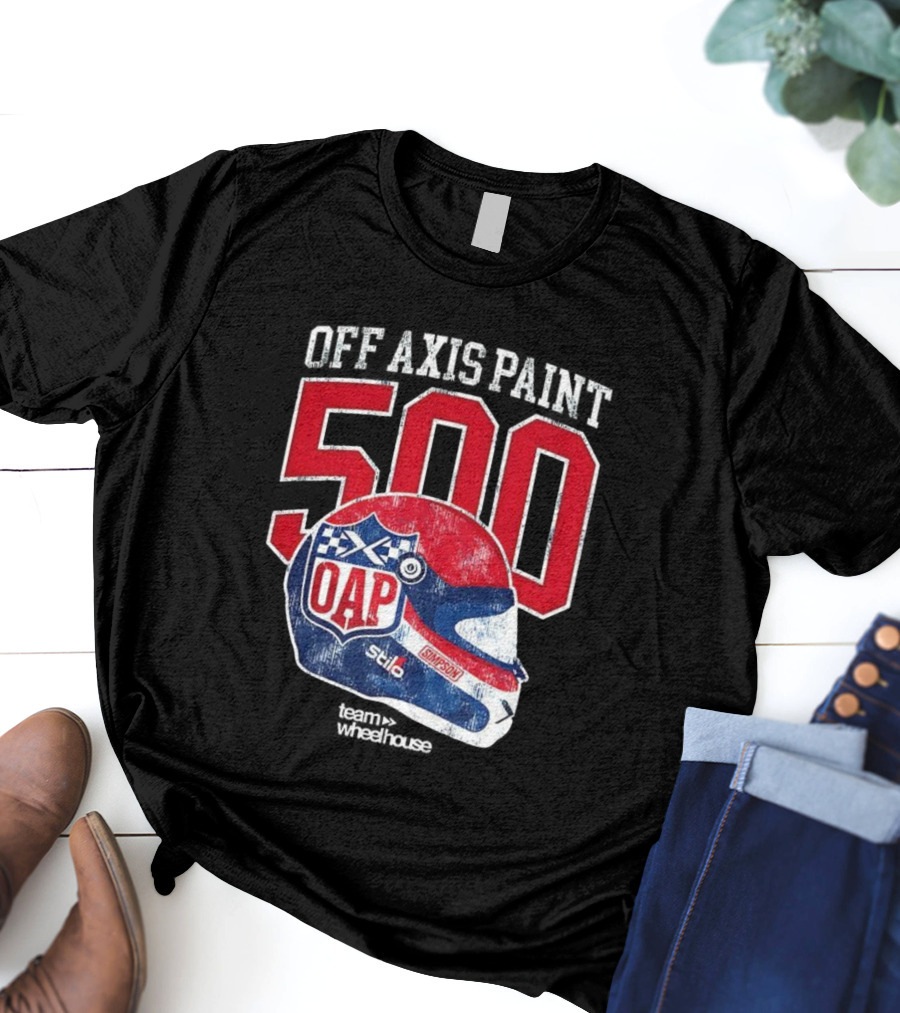 Off Axis Paint 500 OAP Helmet Stilo Simpson Racing T-Shirt