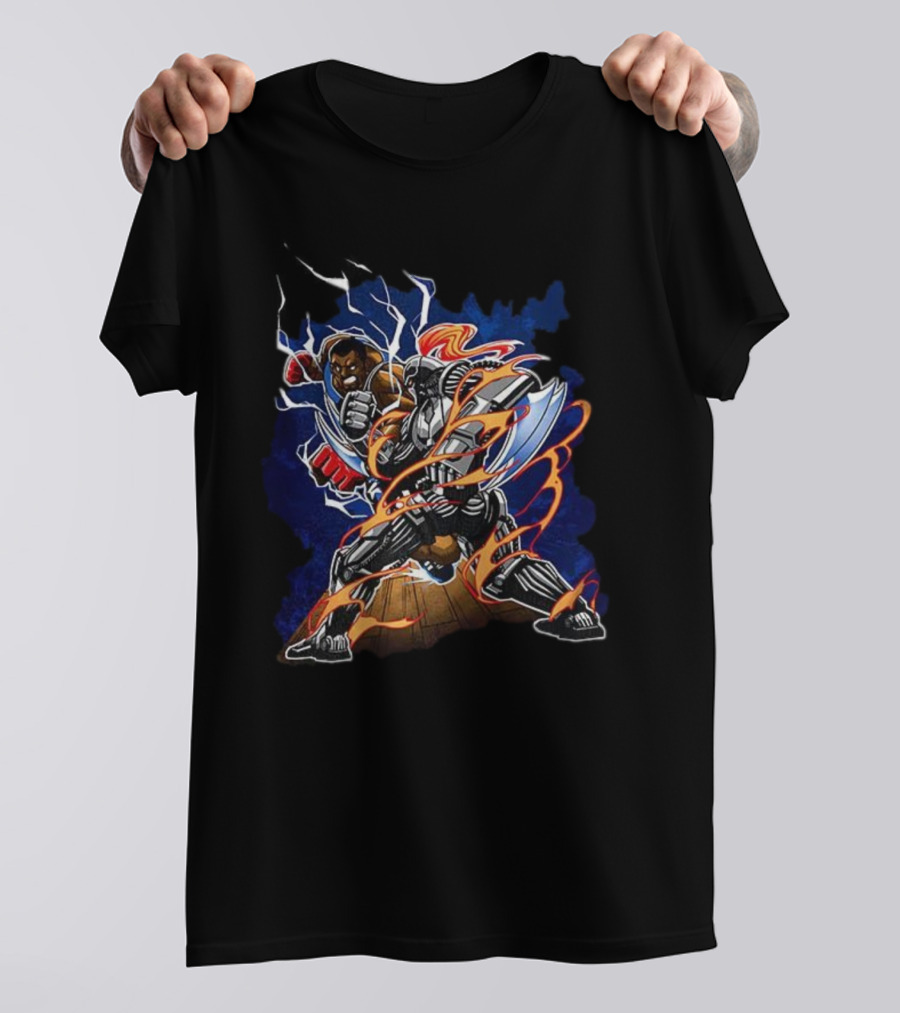 Fulgore Vs TJ Combo Epic Showdown Killer Instinct Video Game T-Shirt