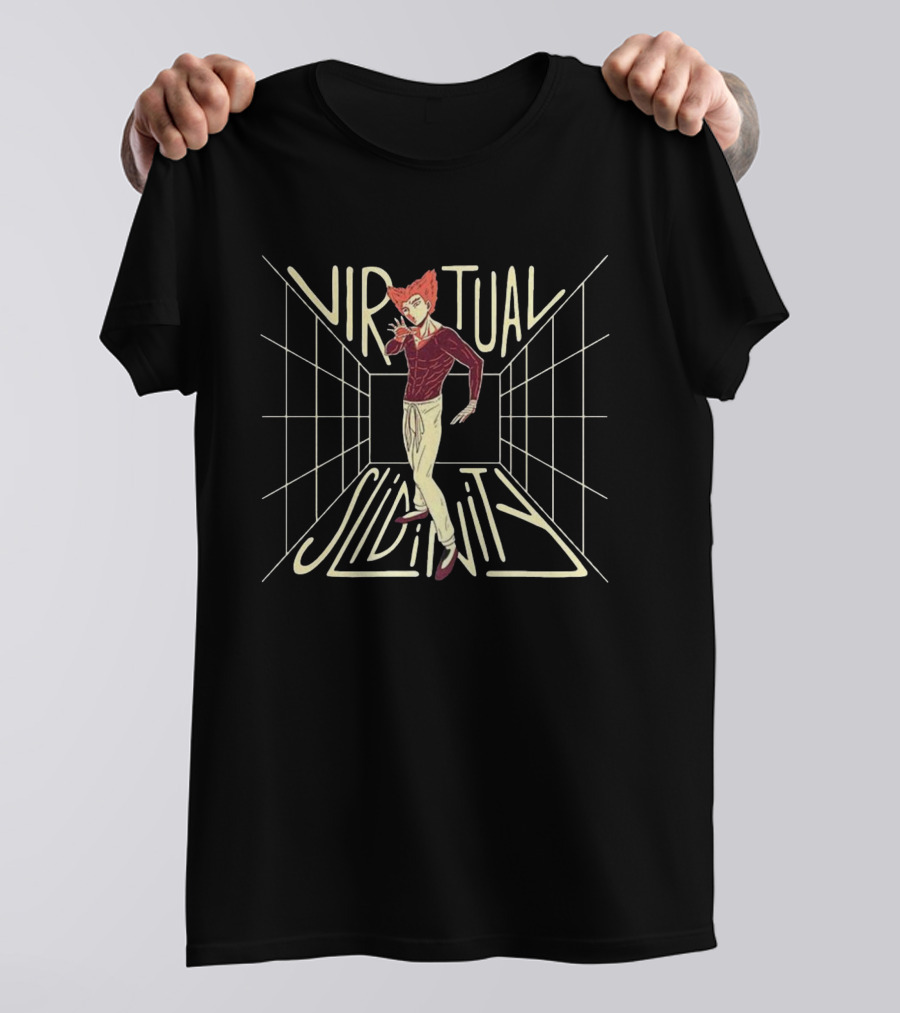 Garou One-Punch Man Virtual Slidinity Anime Style T-Shirt