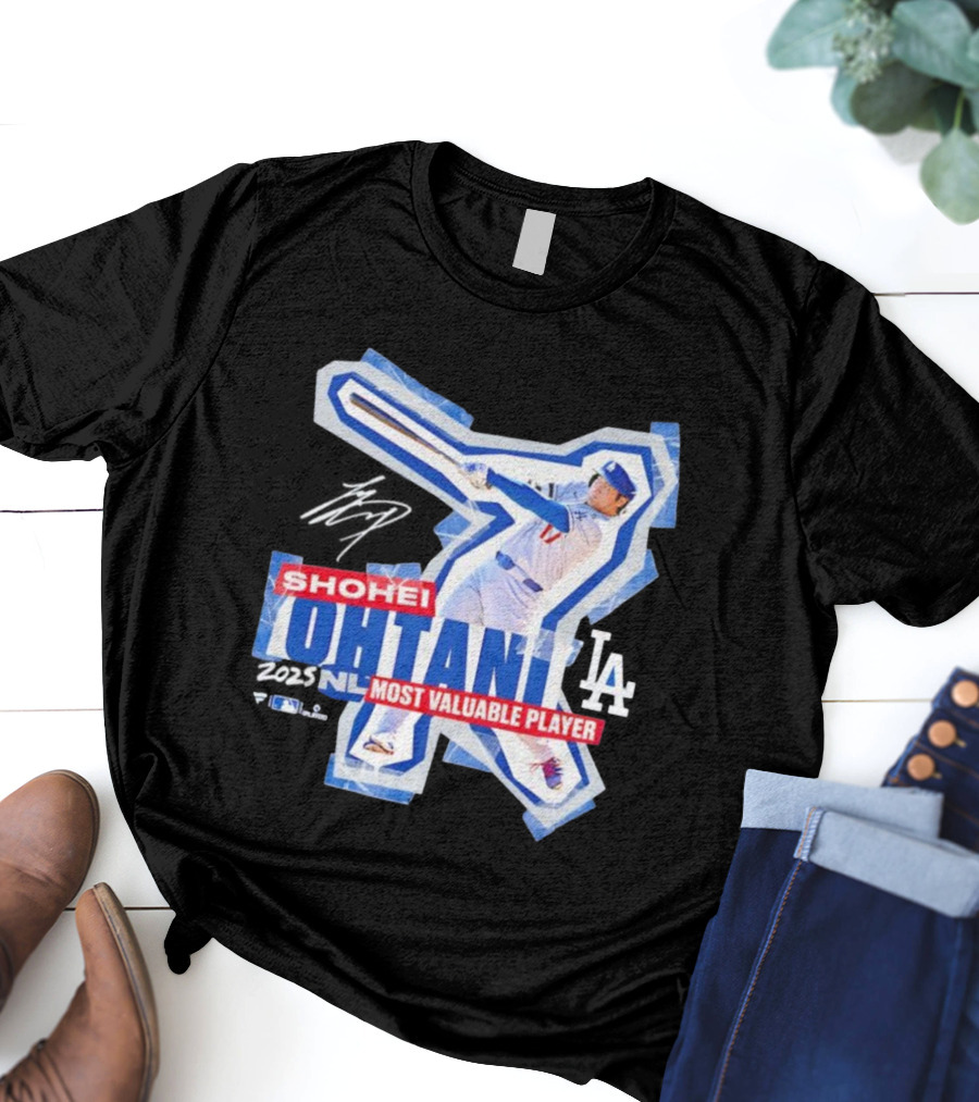 Shohei Ohtani LA Dodgers NL Most Valuable Player T-Shirt