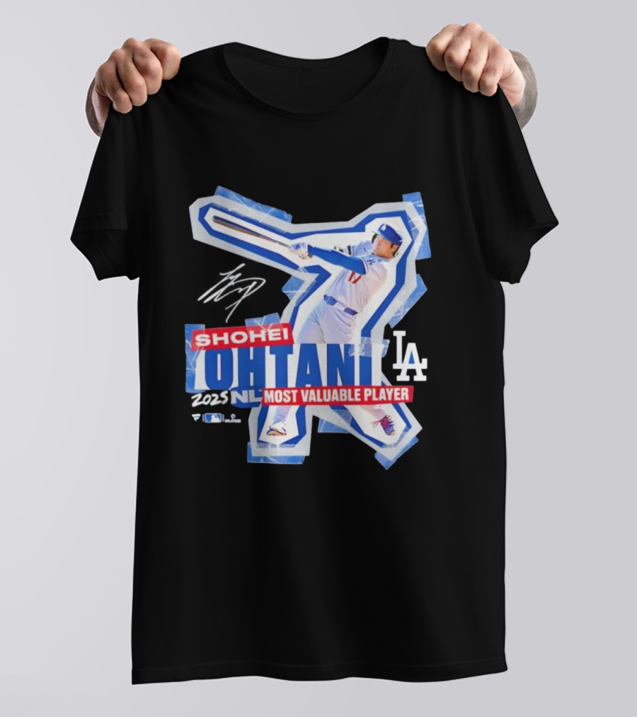 Shohei Ohtani LA Dodgers NL Most Valuable Player T-Shirt