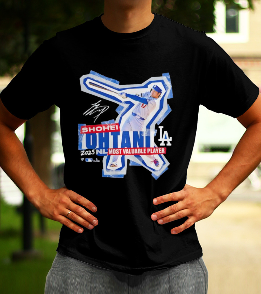 Shohei Ohtani LA Dodgers NL Most Valuable Player T-Shirt