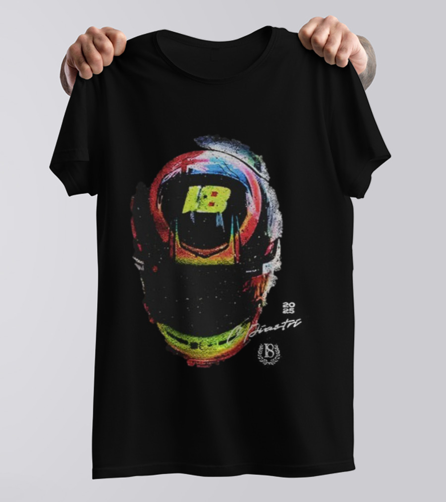Oscar Piastri F1 Helmet 81 Racing Colors T-Shirt