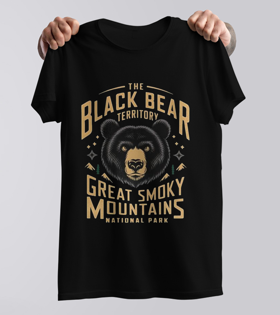 The Black Bear Territory Great Smoky Mountains National Park T-Shirt
