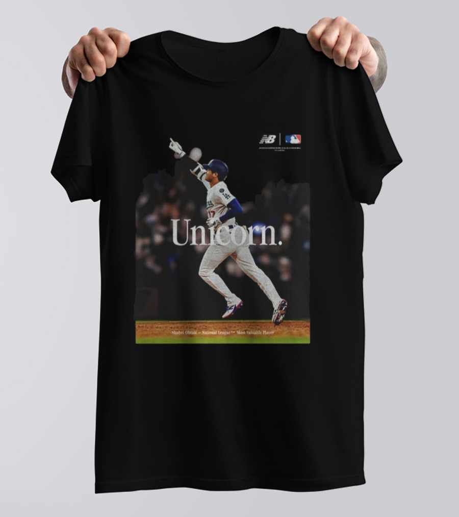 Shohei Ohtani Los Angeles Dodgers Unicorn 2025 National League Most Valuable Player MLB T-Shirt