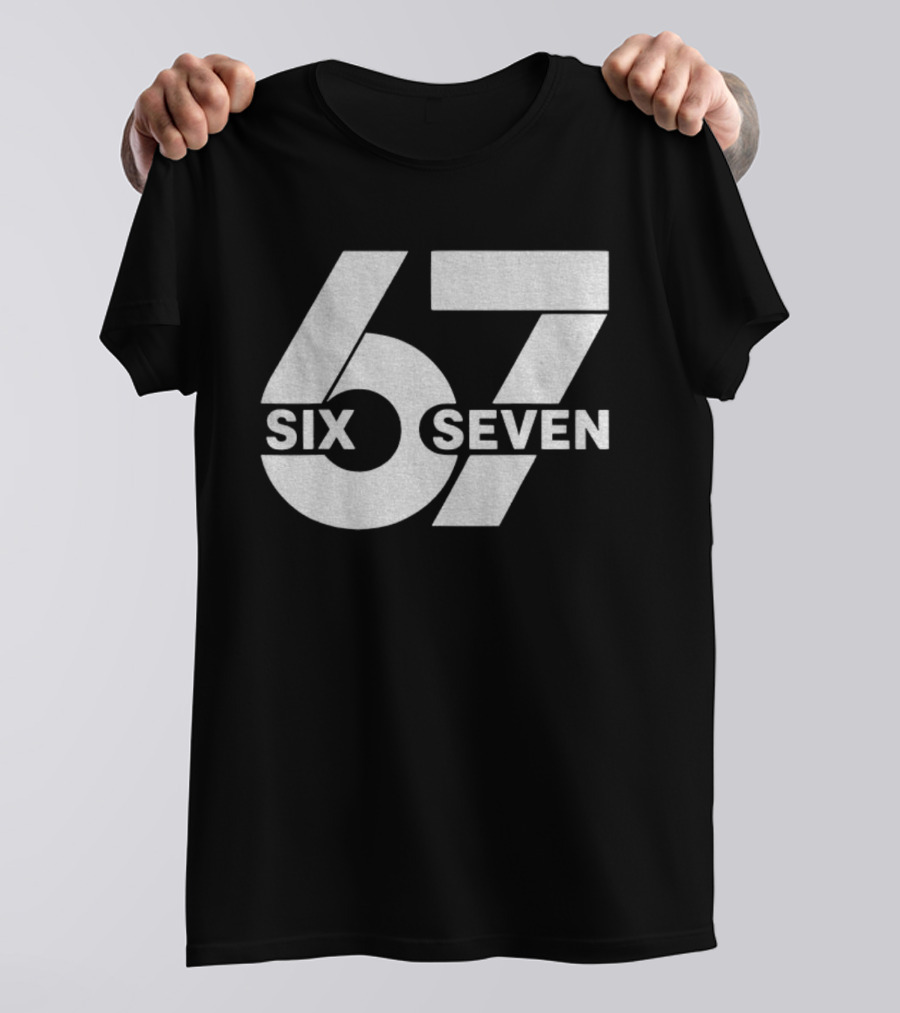 Six Seven 67 Meme Trendy Design T-Shirt