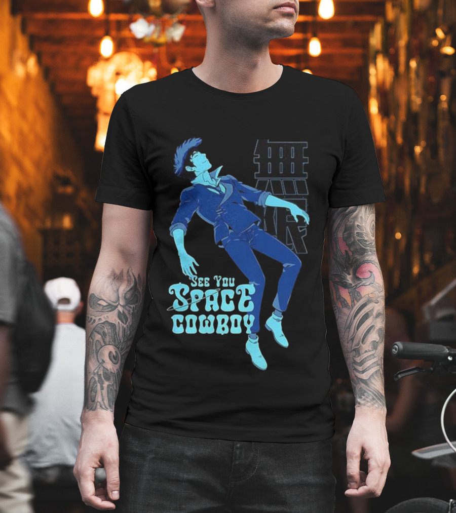 Spike Spiegel See You Space Cowboy Cowboy Bebop Anime T-Shirt