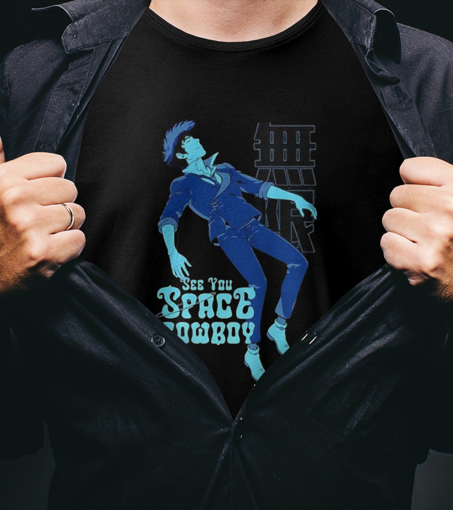 Spike Spiegel See You Space Cowboy Cowboy Bebop Anime T-Shirt