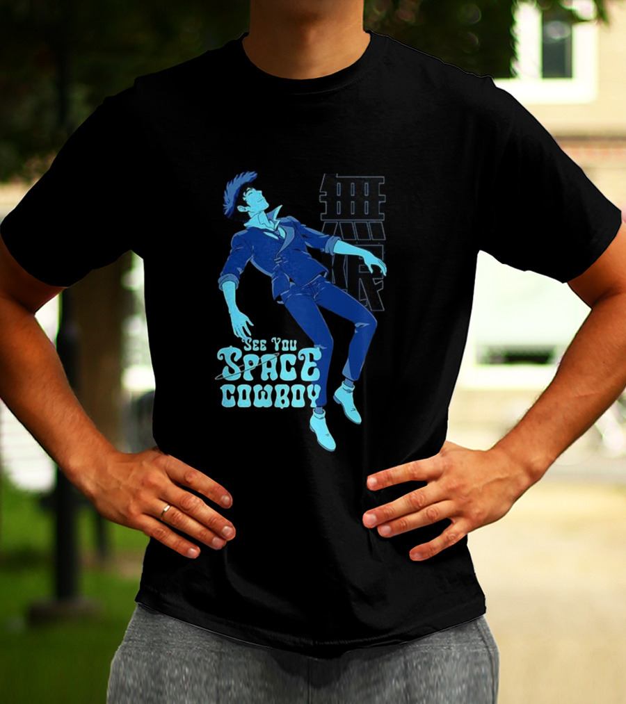Spike Spiegel See You Space Cowboy Cowboy Bebop Anime T-Shirt
