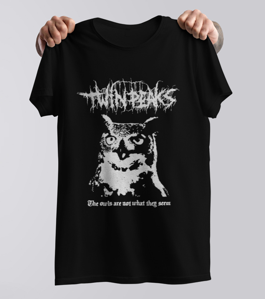Twin Peaks The Owls Are Not What They Seem Mysterious Owl Graphic T-Shirt