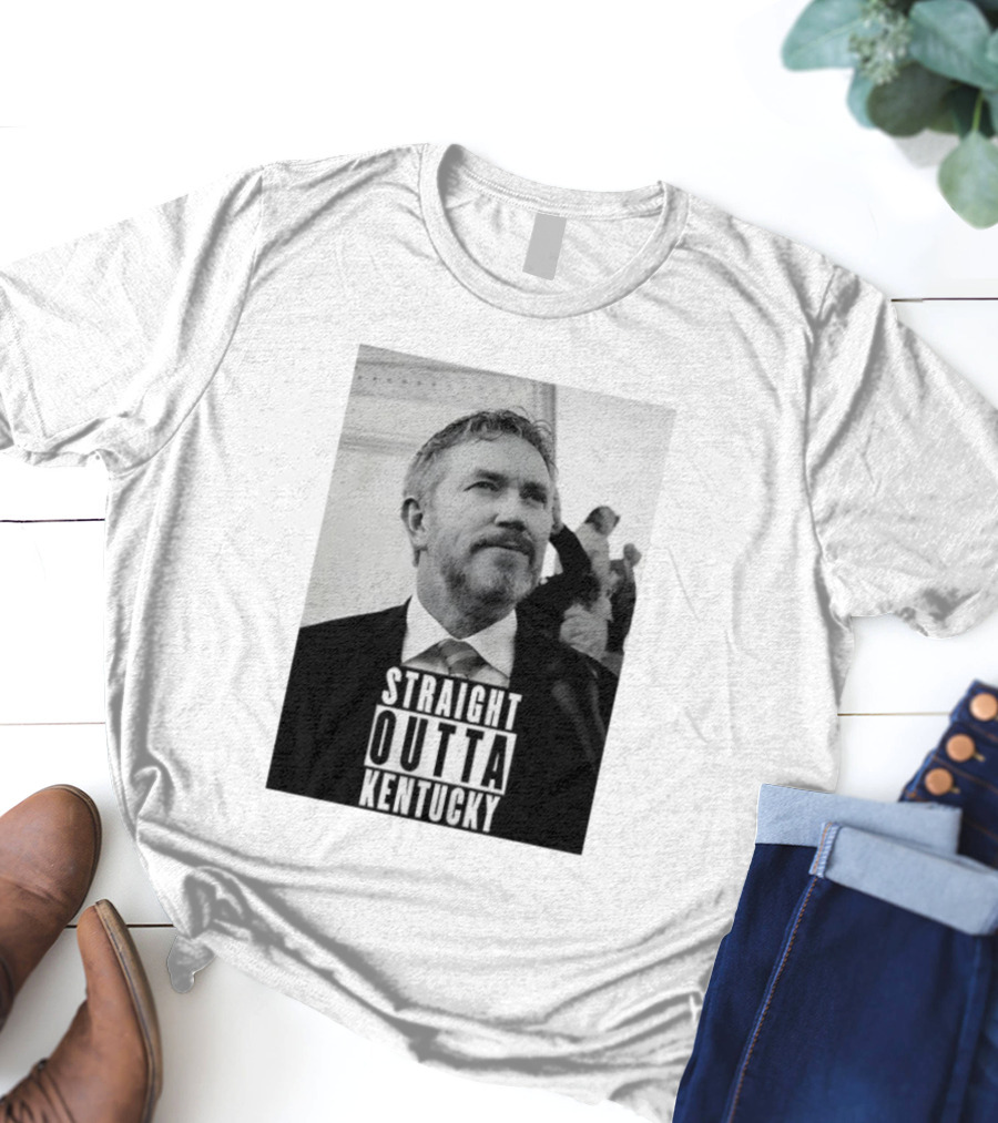 Straight Outta Kentucky Thomas Massie 2025 T-Shirt
