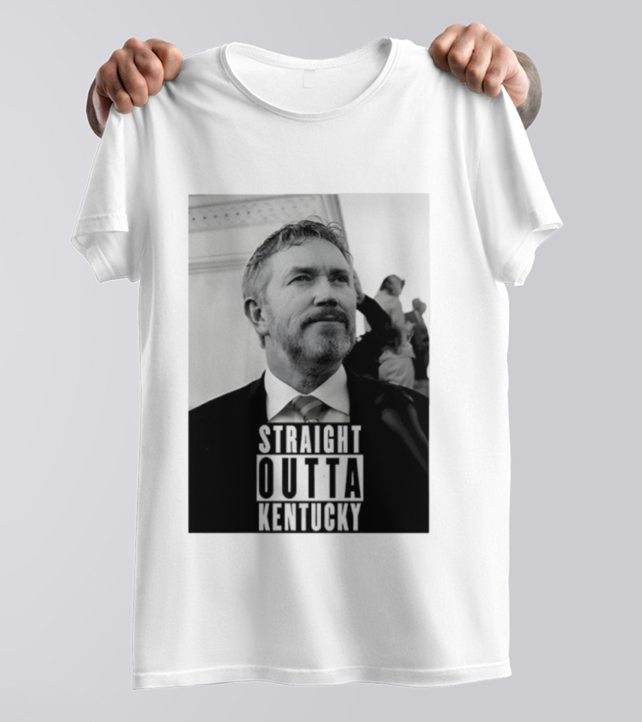 Straight Outta Kentucky Thomas Massie 2025 T-Shirt