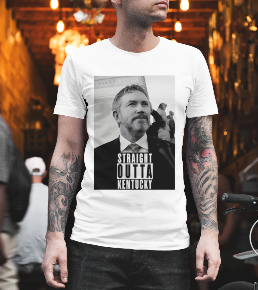Straight Outta Kentucky Thomas Massie 2025 T-Shirt