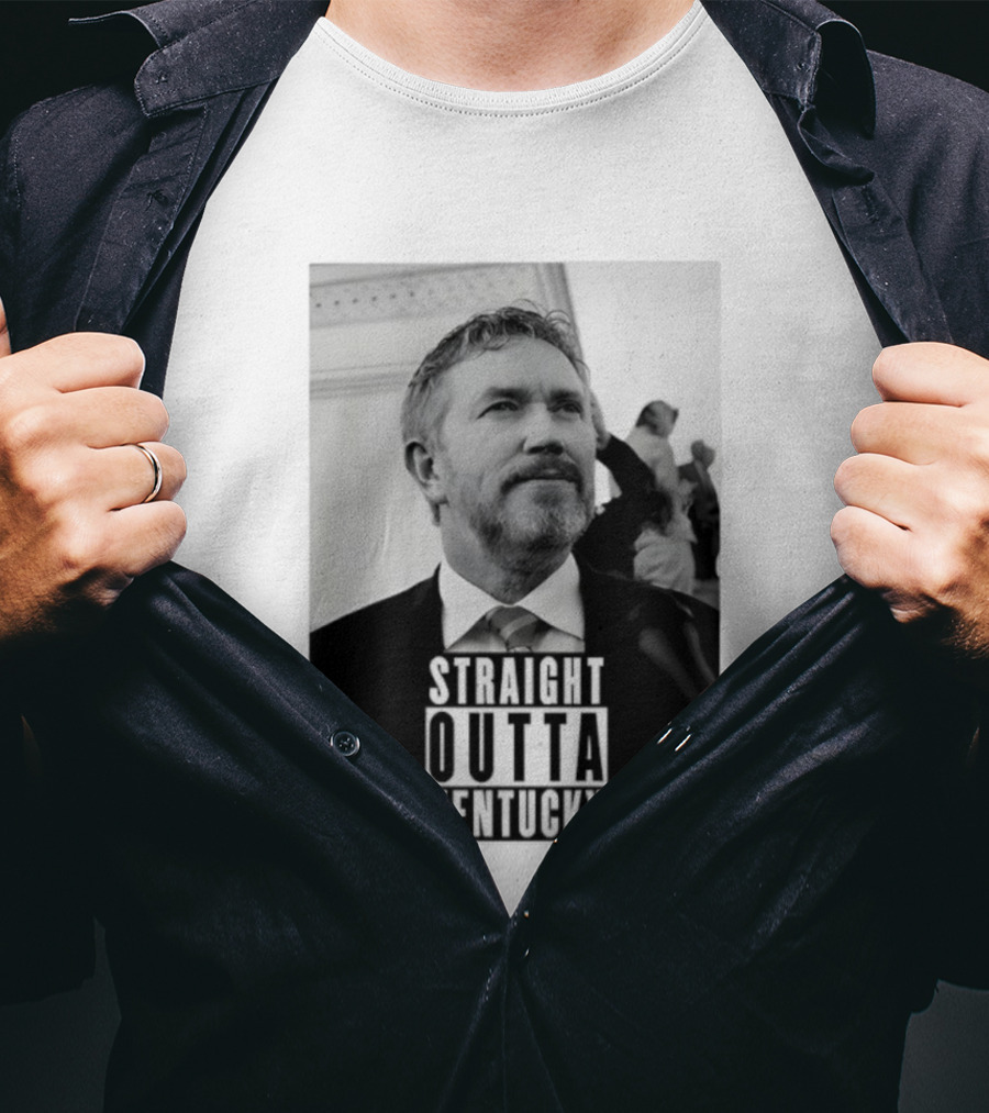 Straight Outta Kentucky Thomas Massie 2025 T-Shirt