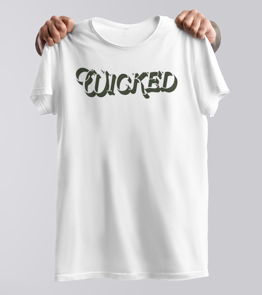Wicked Movie Classic Text Style T-Shirt
