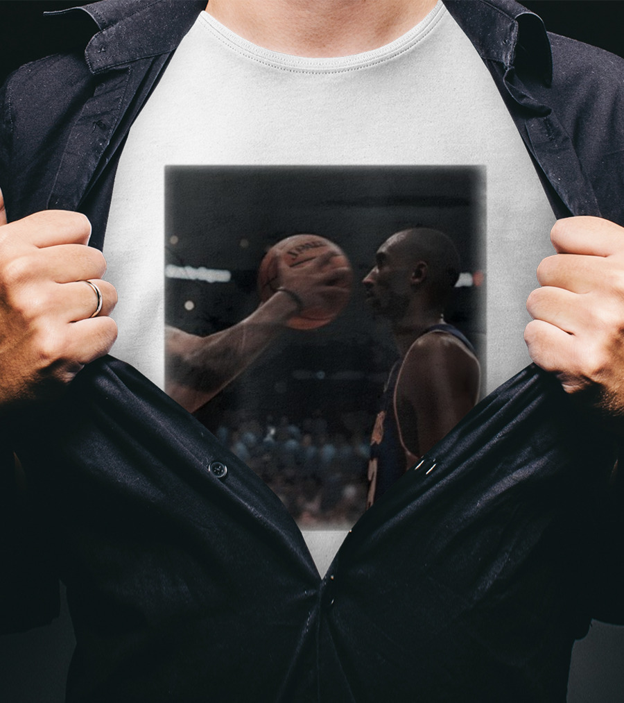 Kobe Mentality Unflinching Stare Basketball Determination T-Shirt