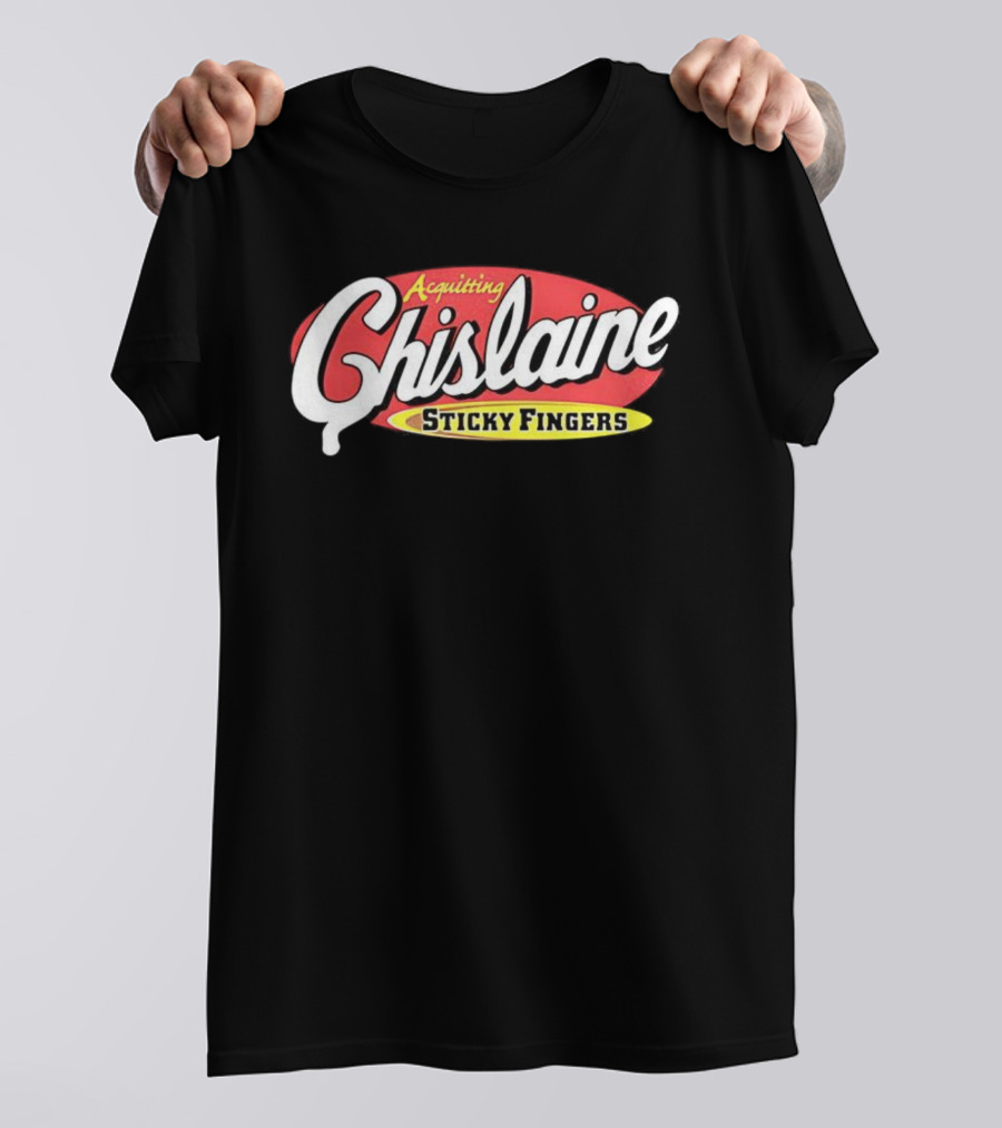 Acquitting Ghislaine Sticky Fingers T-Shirt