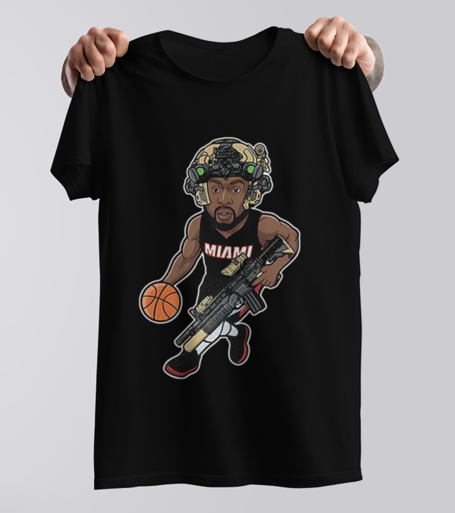 Miami Basketball Soldier Jimmy Butler Miami T-Shirt