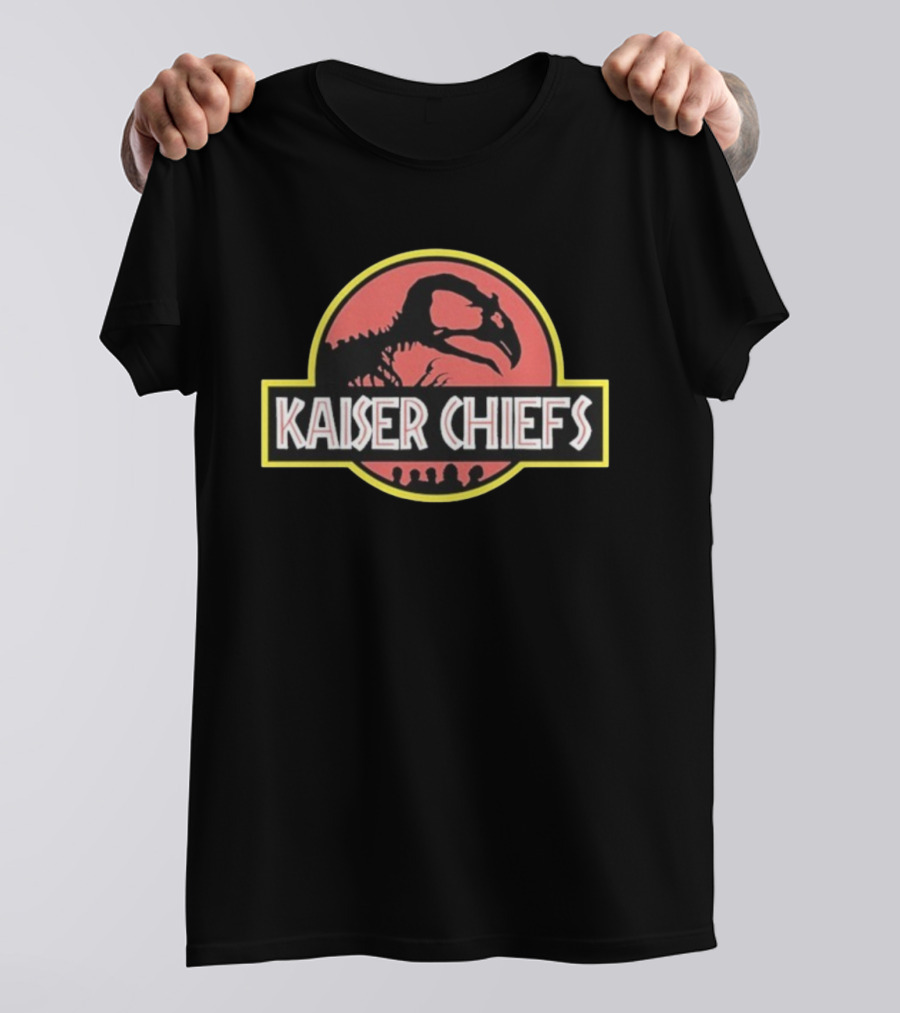 Kaiser Chiefs Jurassic Park T-Rex Skeleton Collaboration T-Shirt