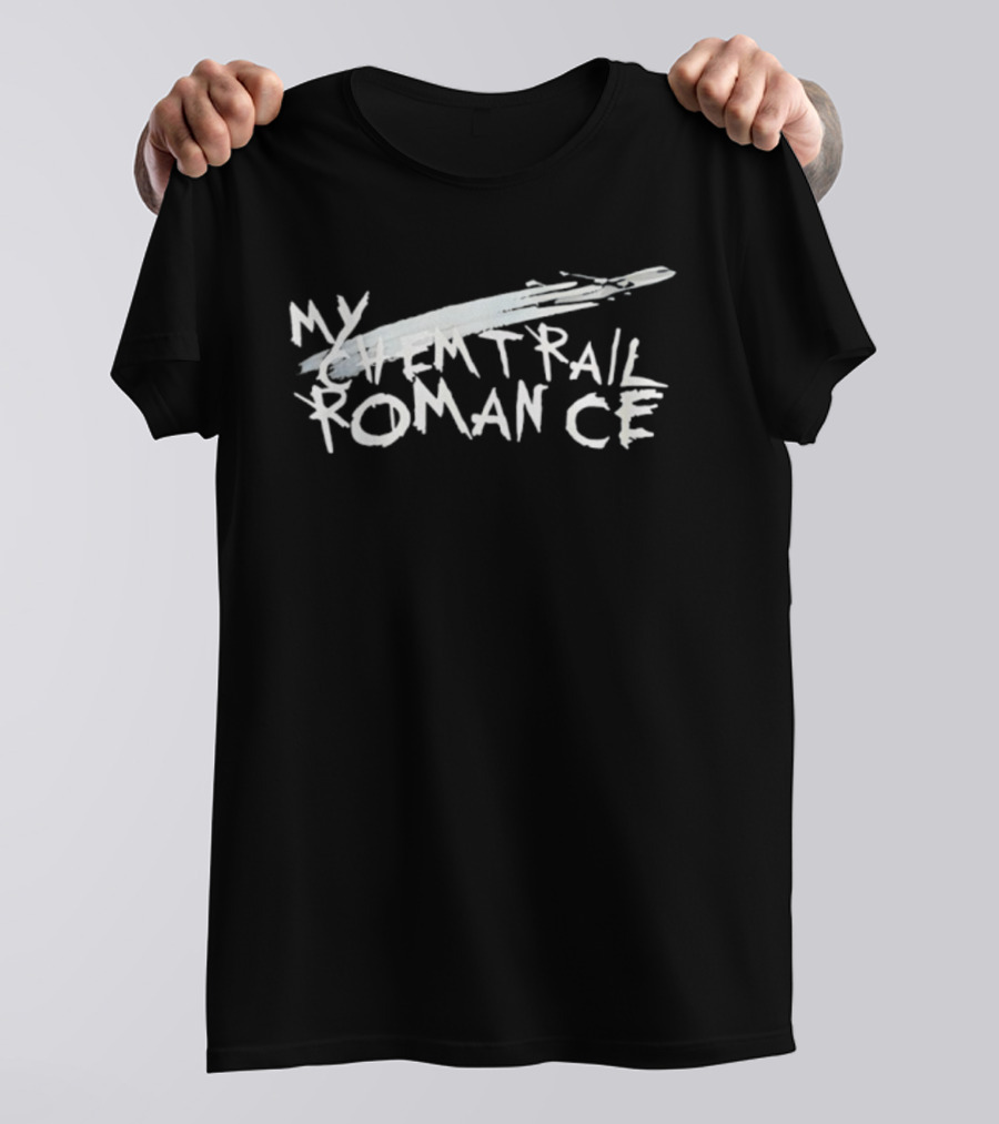 My Chemtrail Romance Airplane Parody T-Shirt