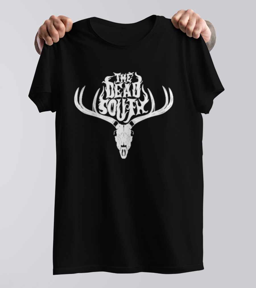 The Dead South Antler Skull Branding T-Shirt