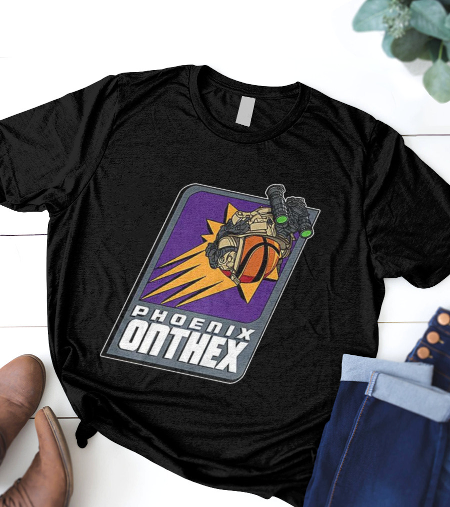 Phoenix Scottsdale Arizona Basketball Onthex Soldier Phoenix Suns T-Shirt