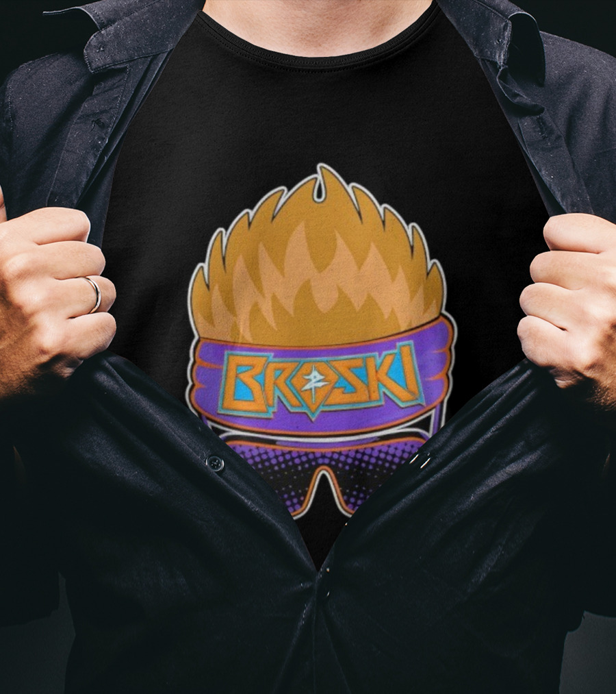 Broski Headband Sunglasses Retro Style Zack Ryder Are You Serious T-Shirt