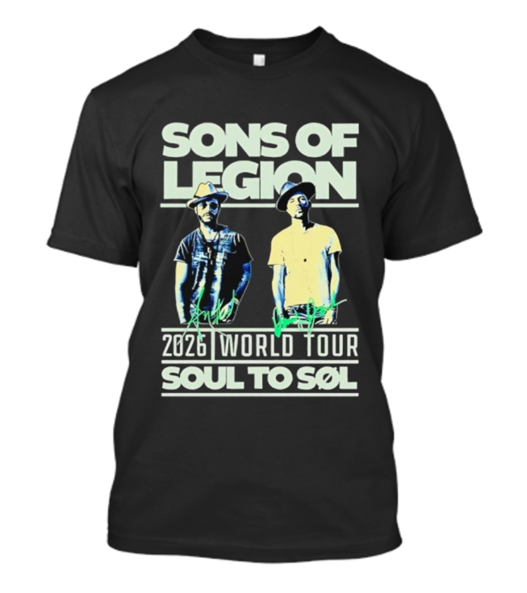 Sons Of Legion 2026 World Tour Soul To SoL Adam McInnis And Daddy Jack T-Shirt