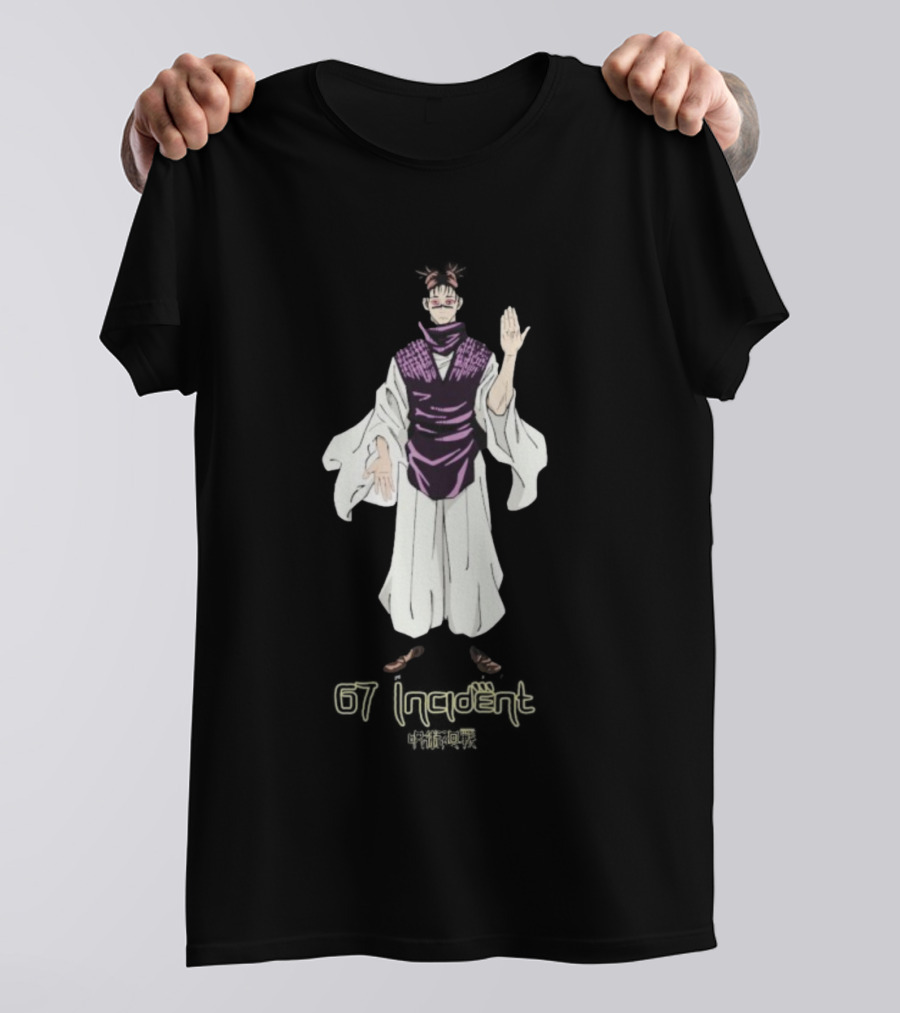 Choso 67 Incident Jujutsu Kaisen Anime Character Purple Robe T-Shirt