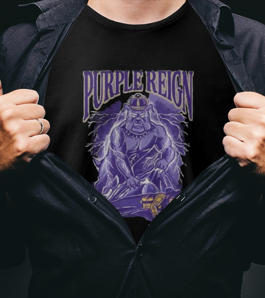 Purple Reign JMU Triumph Over Appalachian State Victory T-Shirt