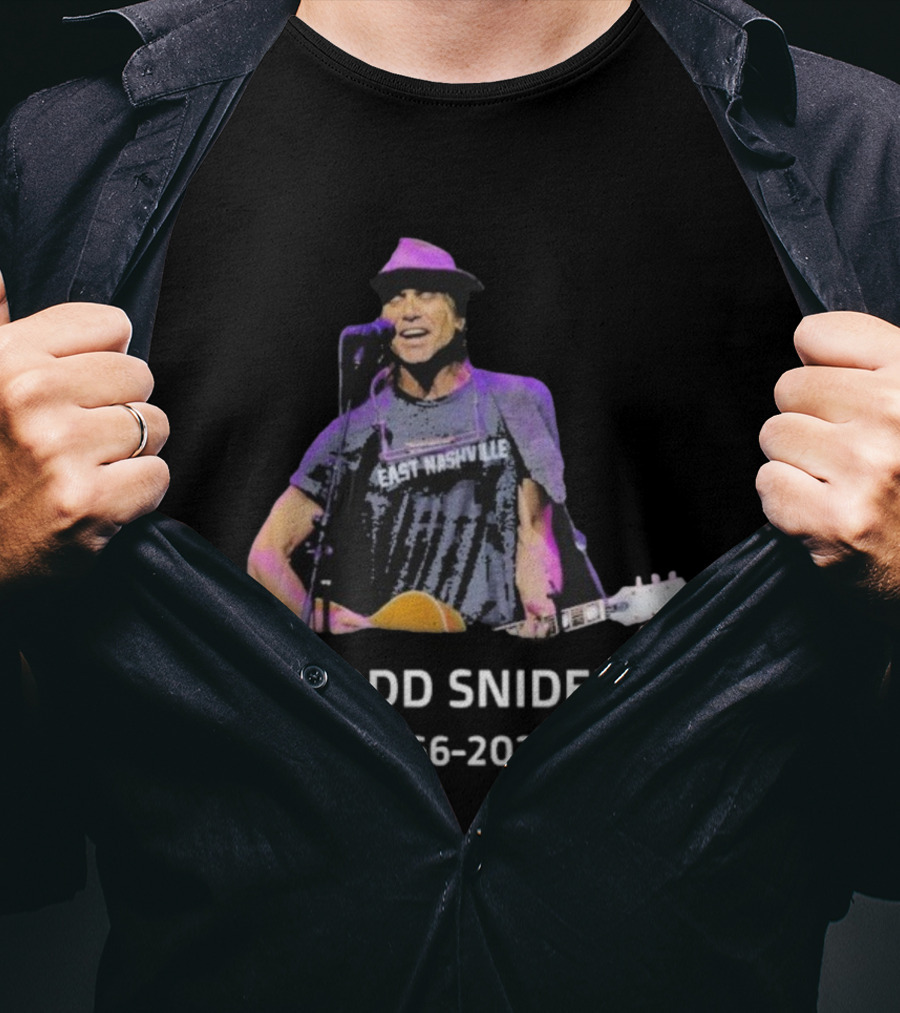 Todd Snider East Nashville Legend Rest In Peace 1966 2025 T-Shirt