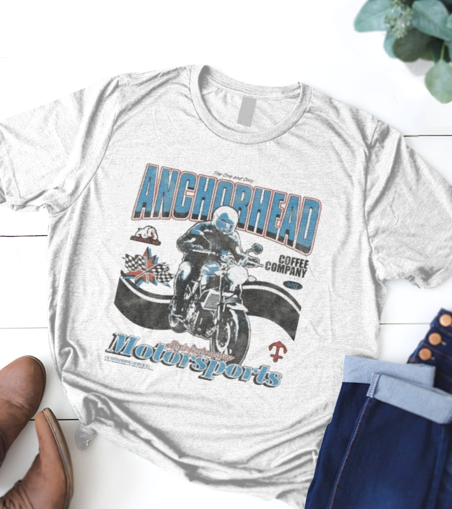 Anchorhead Motorsports High Performance Life The One And Only 2023 Racing Union Jack Checkered Flags T-Shirt