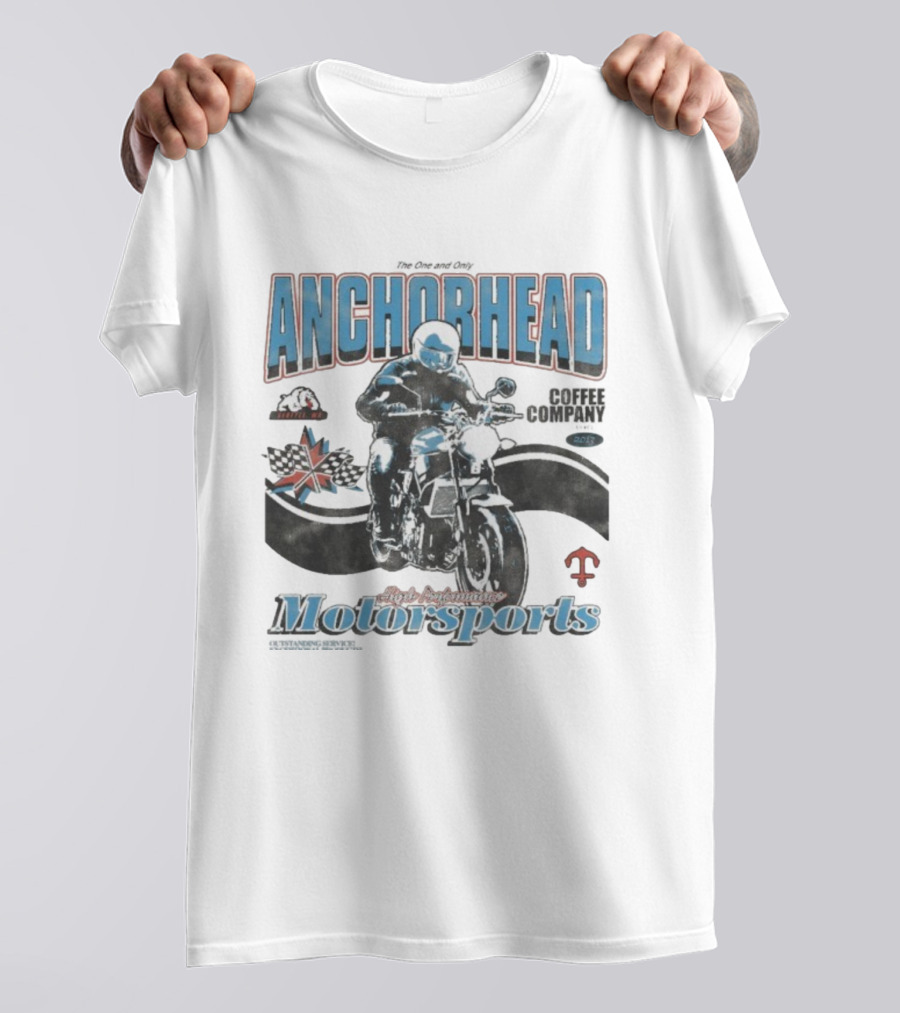 Anchorhead Motorsports High Performance Life The One And Only 2023 Racing Union Jack Checkered Flags T-Shirt