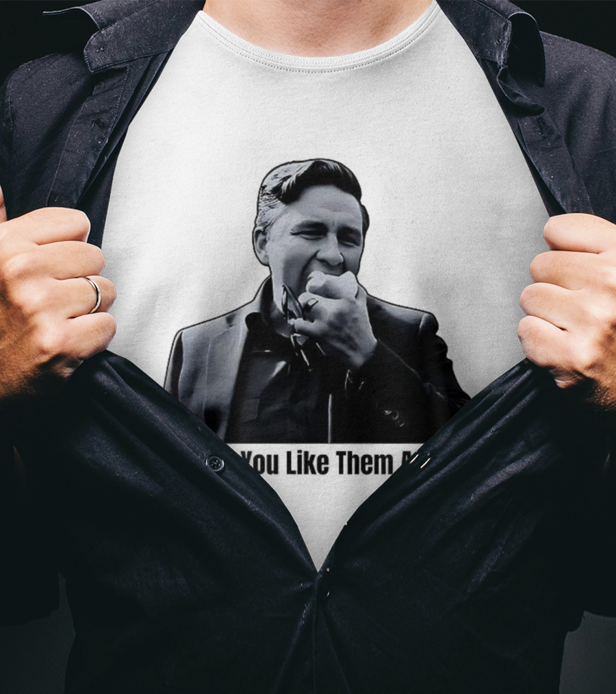 Pierre Poilievre Eating Apple Meme How Do You Like Them Apples T-Shirt