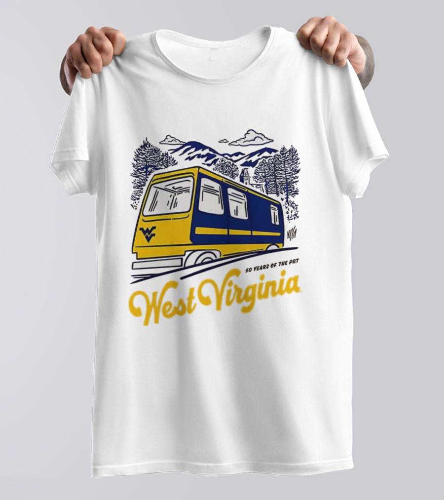 West Virginia 50 Years Of The PRT Anniversary Celebration T-Shirt