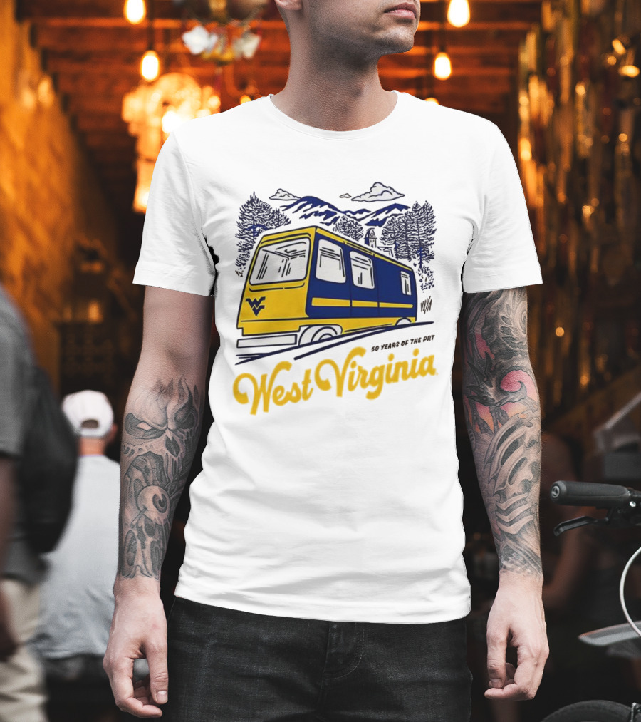 West Virginia 50 Years Of The PRT Anniversary Celebration T-Shirt