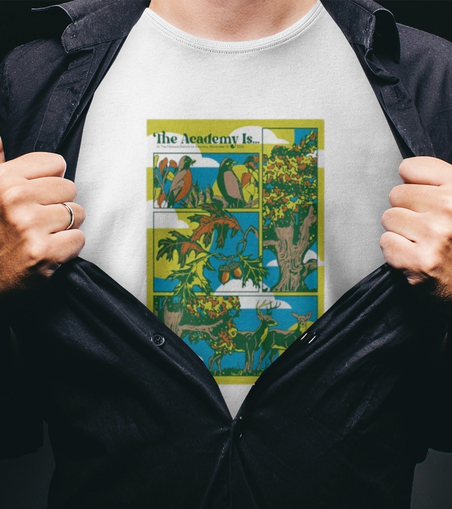 The Academy Is... At The Fillmore Detroit November 15 2025 Wildlife And Nature Illustration T-Shirt