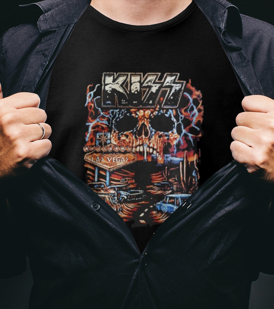 KISS Landlocked Kruise KISSArmy Las Vegas 2025 Virgin Hotels November 14-16 T-Shirt