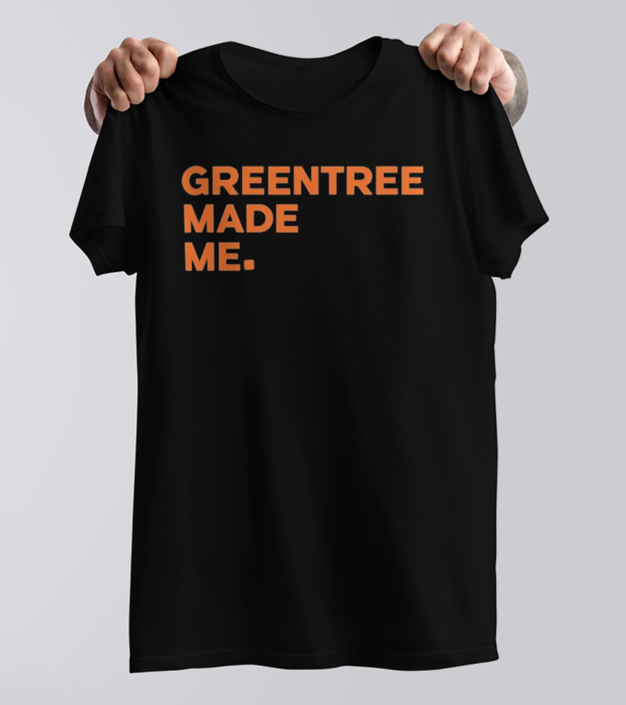Greentree Made Me Miami Hurricanes Michael Irvin T-Shirt