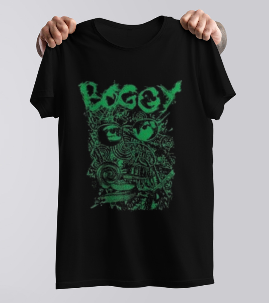 Shed Theory Boggy Style Whimsical Text Art T-Shirt